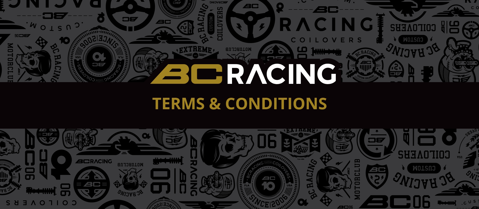 BC Racing Terms & Conditions